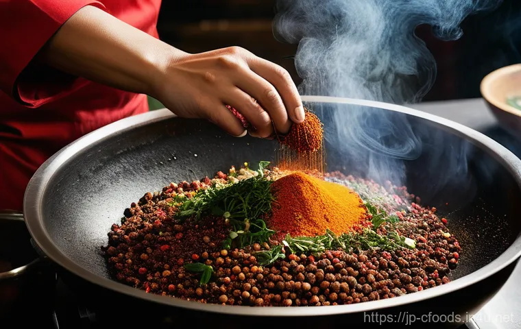중식조리 자격증에 필요한 기술 - **Prompt:** A dynamic, action-packed scene of a skilled Chinese chef expertly performing a "wok toss...